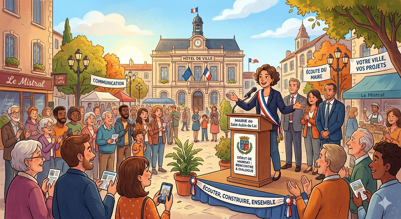 la communication du maire en début de mandat