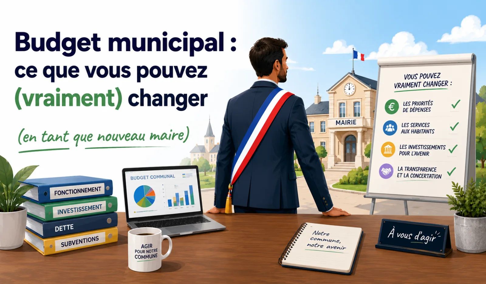 Budget municipal : ce que vous pouvez (vraiment) changer après votre élection